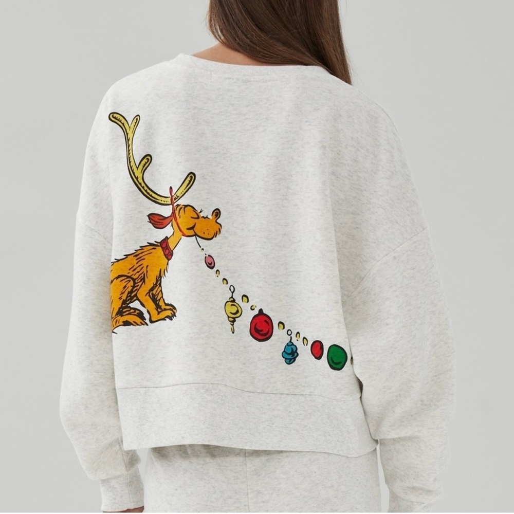 EUC Target’s Dr. Seuss The Grinch Christmas Sweatshirt Size Large - Picture 2 of 13